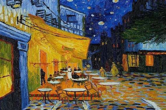 Cafe Terrace at Night - Vincent van Gogh