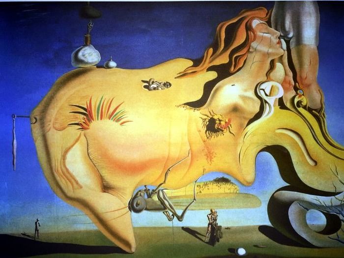 The Great Masturbator - Dali