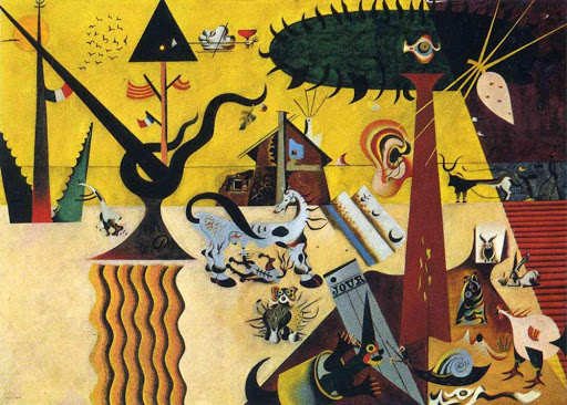 The Tilled Field - Joan Miró
