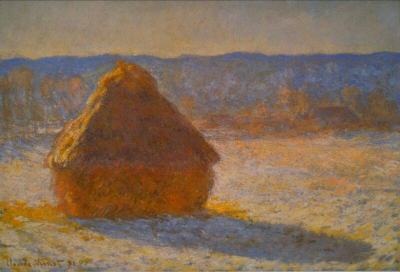 monet haystacks