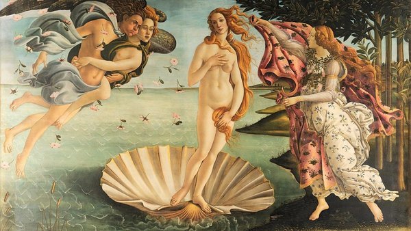 the birth of venus - Sandro Botticelli