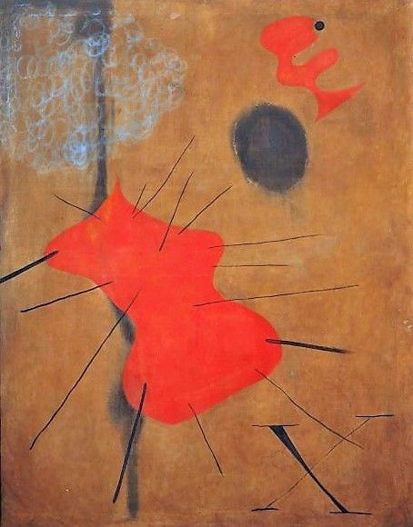  La Mancha Roja – Joan Miró