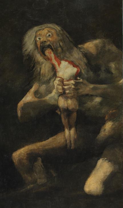 Saturn Devouring His Son – Francisco Goya