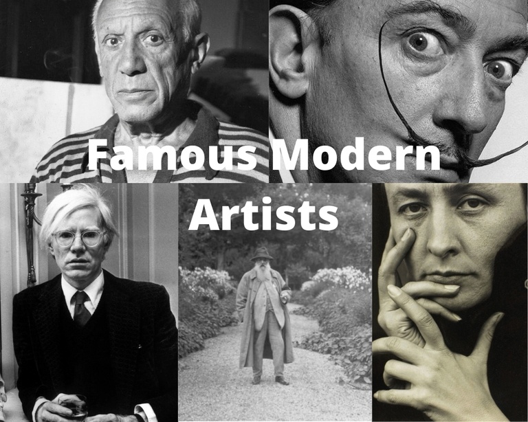 11 Most Famous Modern Artists - Artst