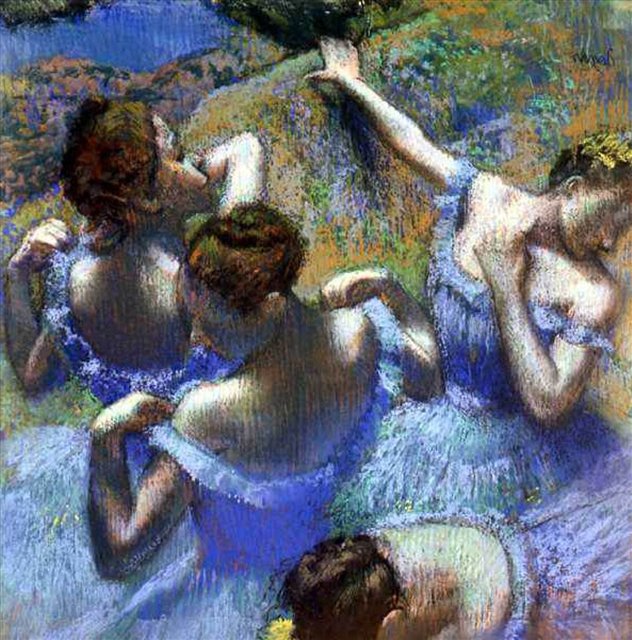 Blue Dancers