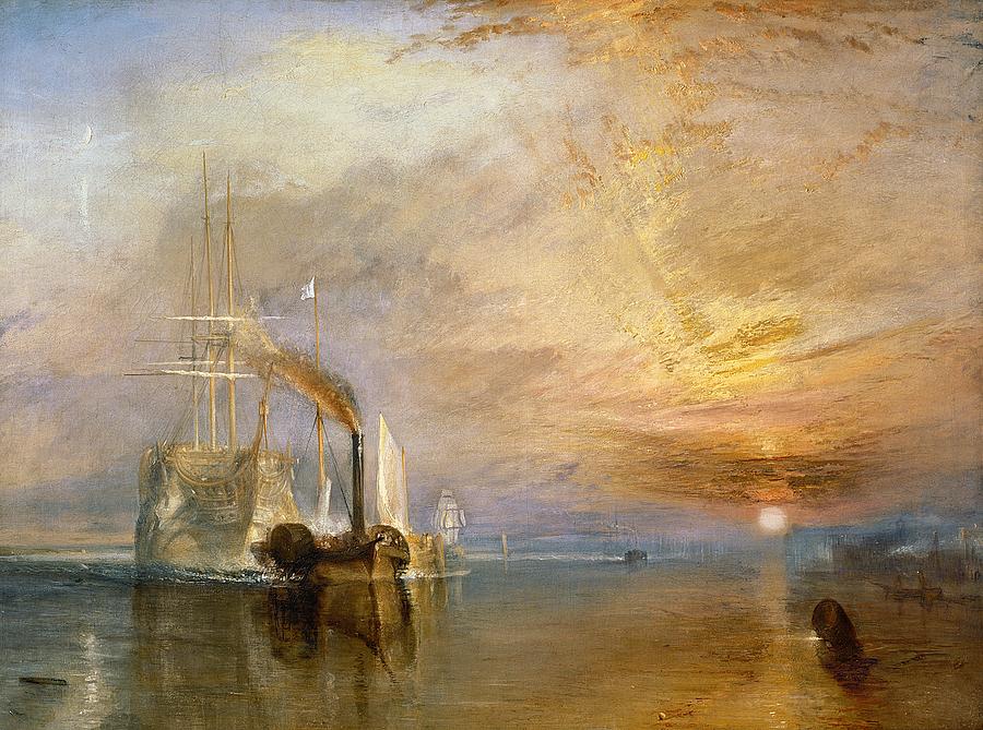 The Fighting Temeraire Tugged to her Last Berth to be Broken Up