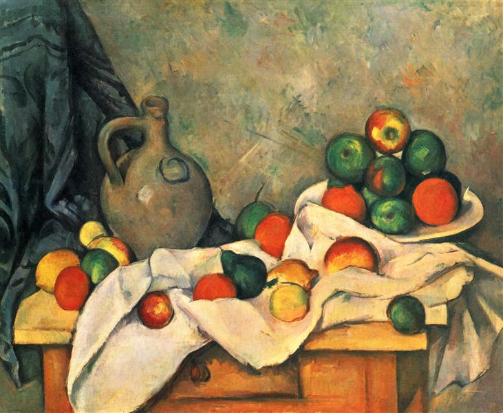 Jug Curtain and Fruit Bowl