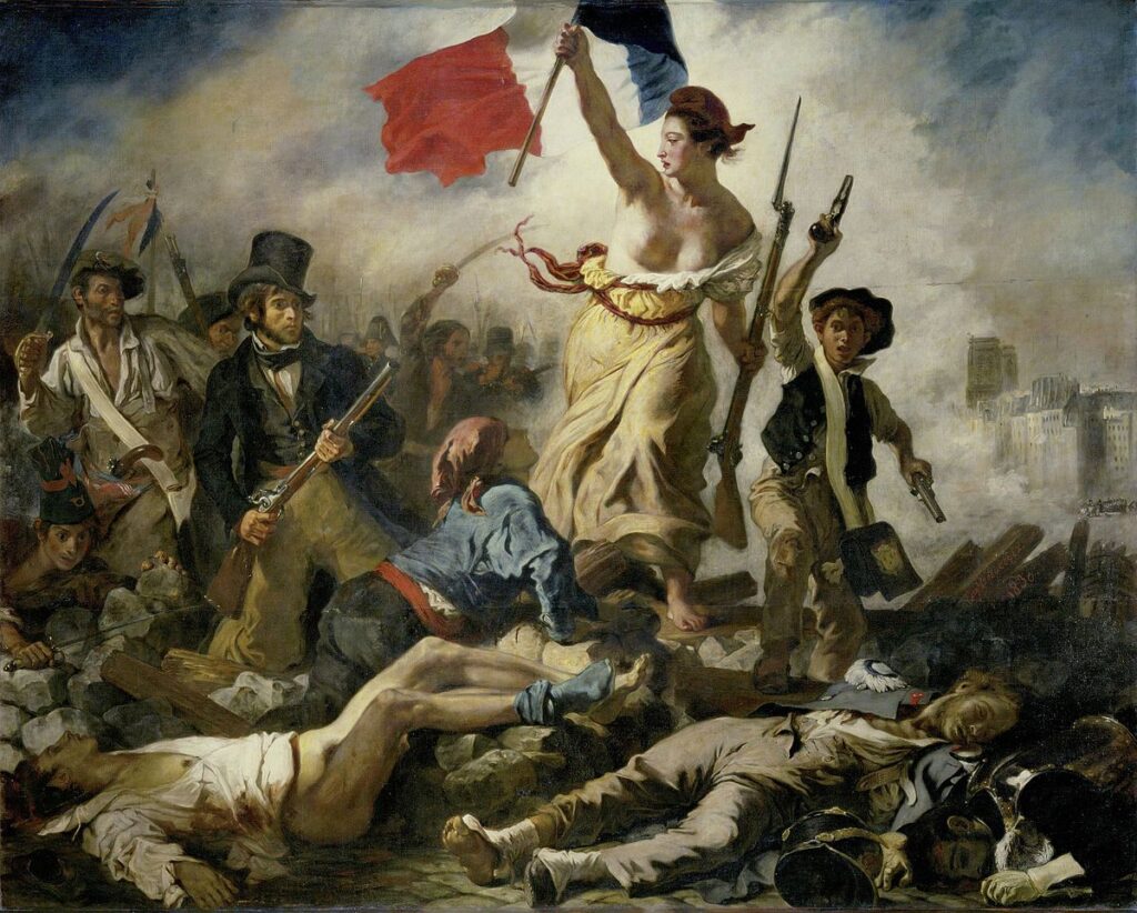 Liberty Leading the People by Eugene Delacroix