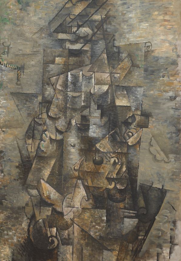 Man with a Guitar Georges Braques