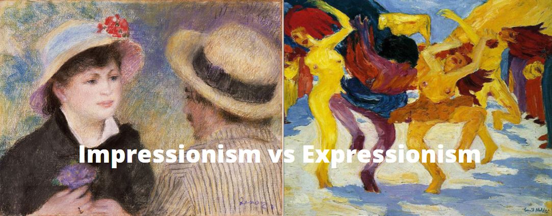 Impressionism vs Expressionism