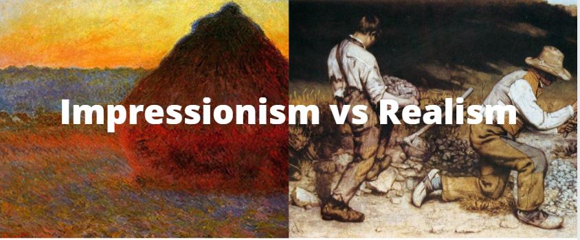 Impressionism vs Realism