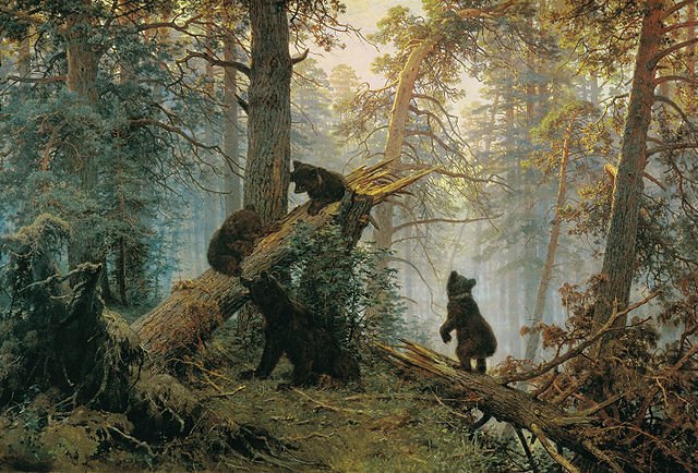 Morning in a Pine Forest - Ivan Shishkin