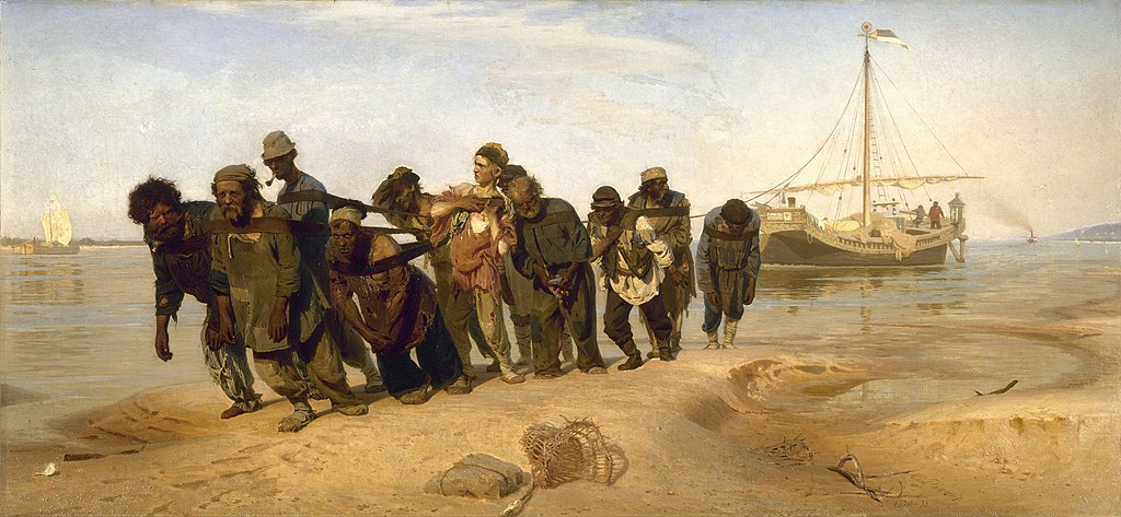 Barge Haulers on the Volga - Ilya Repin