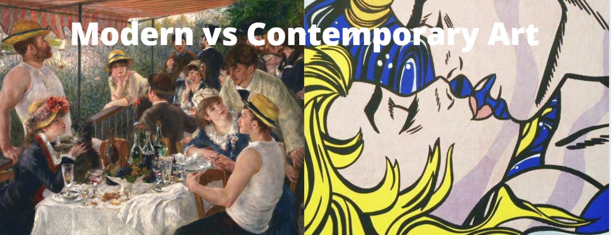 Modern vs Contemporary Art