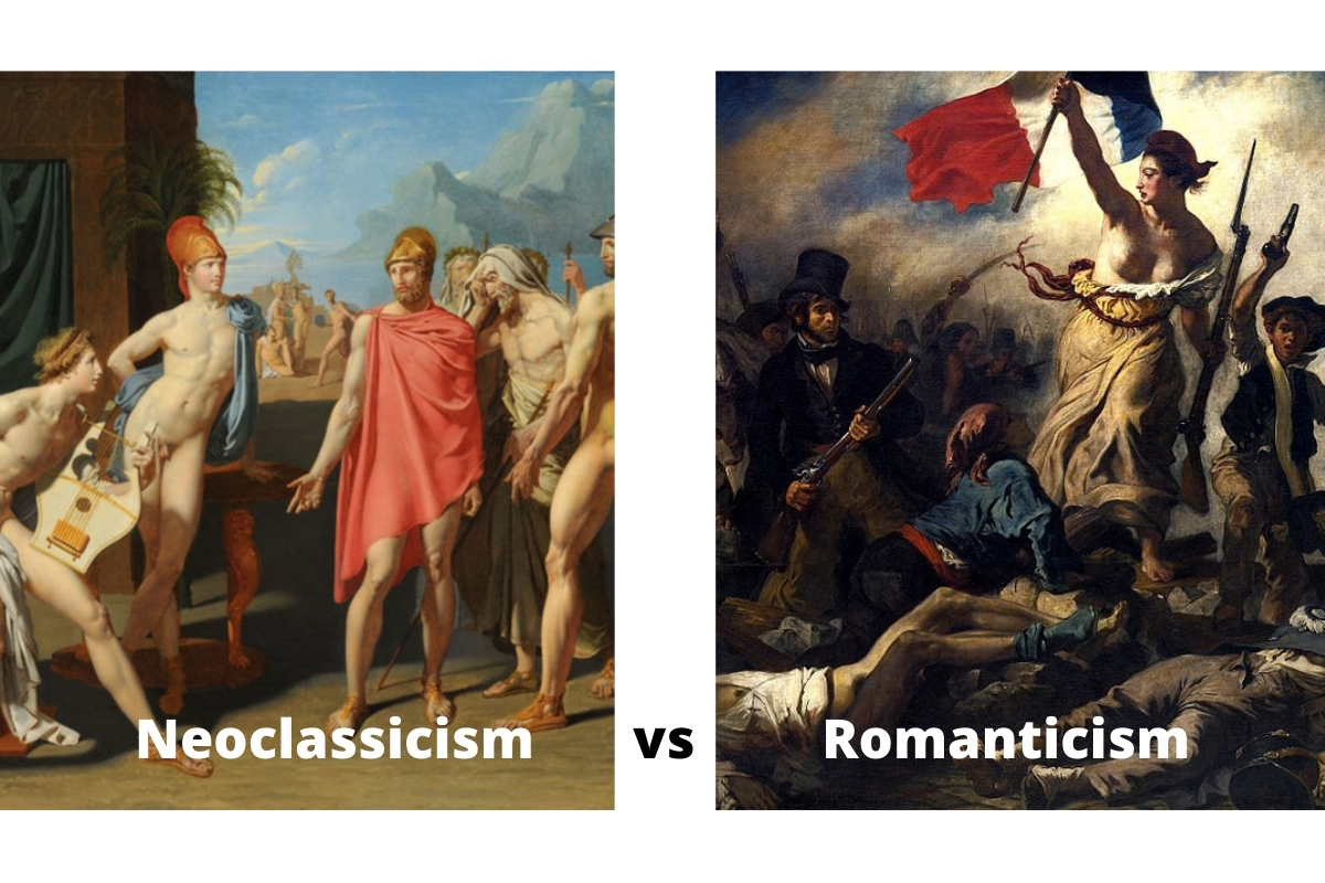 compare and contrast romanticism and realism