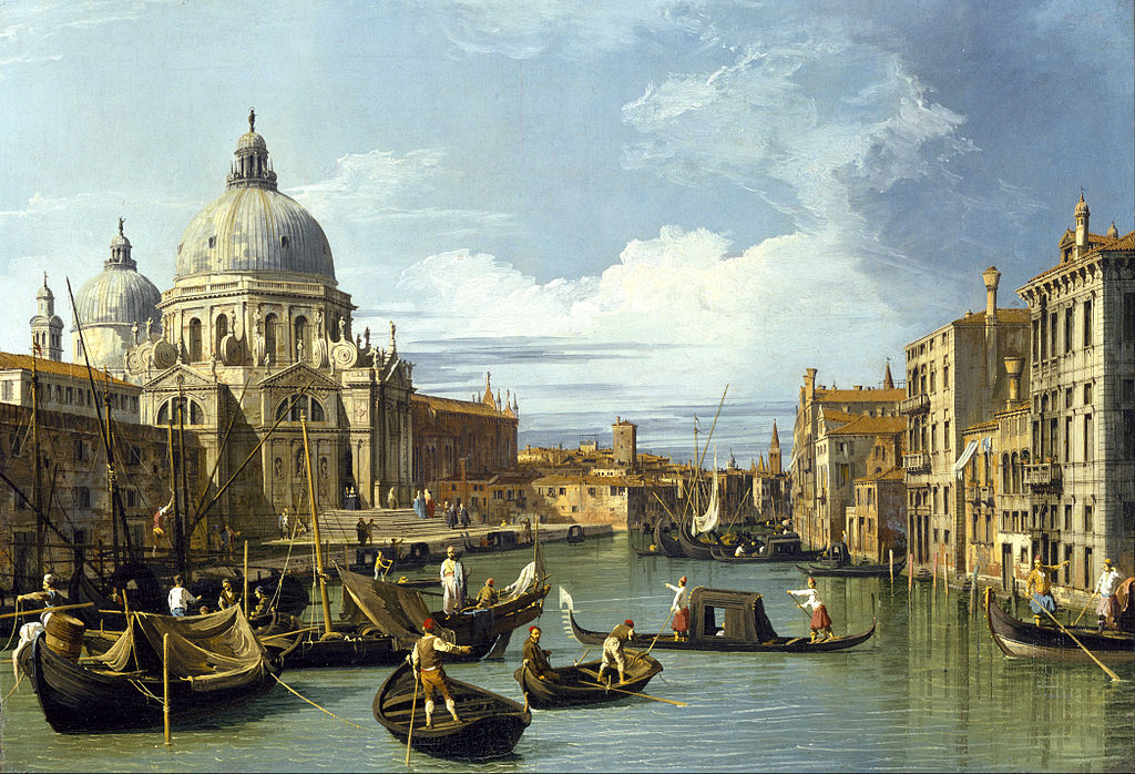 The Entrance to the Grand Canal Canaletto