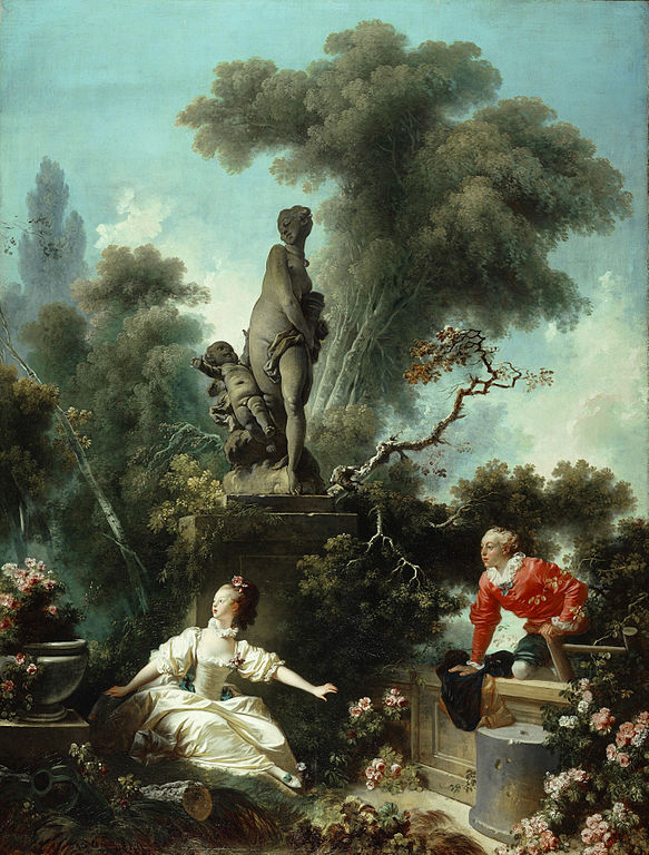 The Meeting (from the Loves of the Shepherds) - Jean-Honoré Fragonard