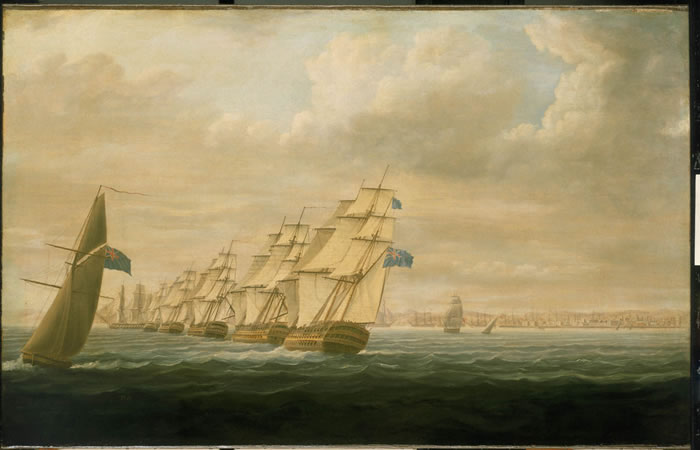 painting of sailboat