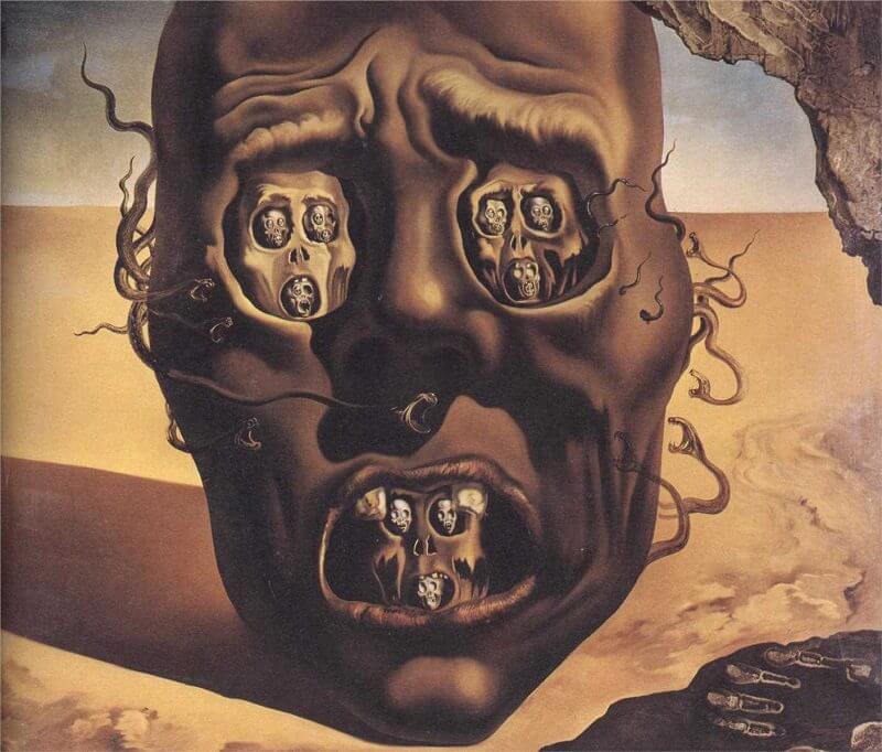 The Face Of War – Salvador Dalí