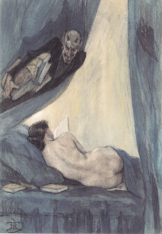 The Library – Félicien Rops