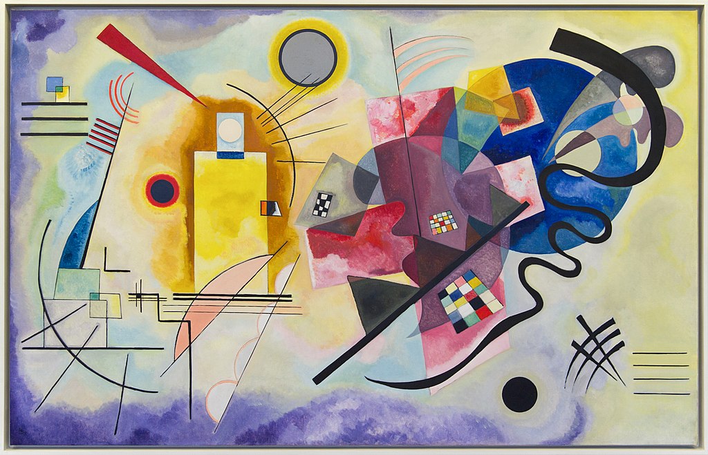 Yellow Red Blue - Wassily Kandinsky