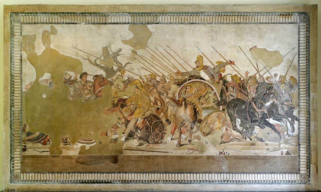 Alexander Mosaic – House of the Faun, Pompeii, c. 100 BC