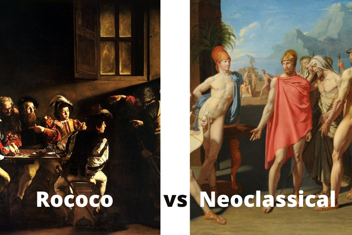 Rococo vs Neoclassical Art