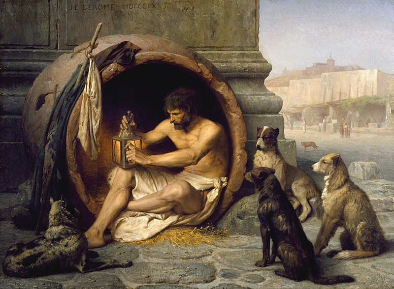 Diogenes - Jean-Léon Gérôme