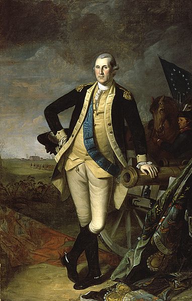 George Washington at the Battle of Princeton - Charles Willson Peale