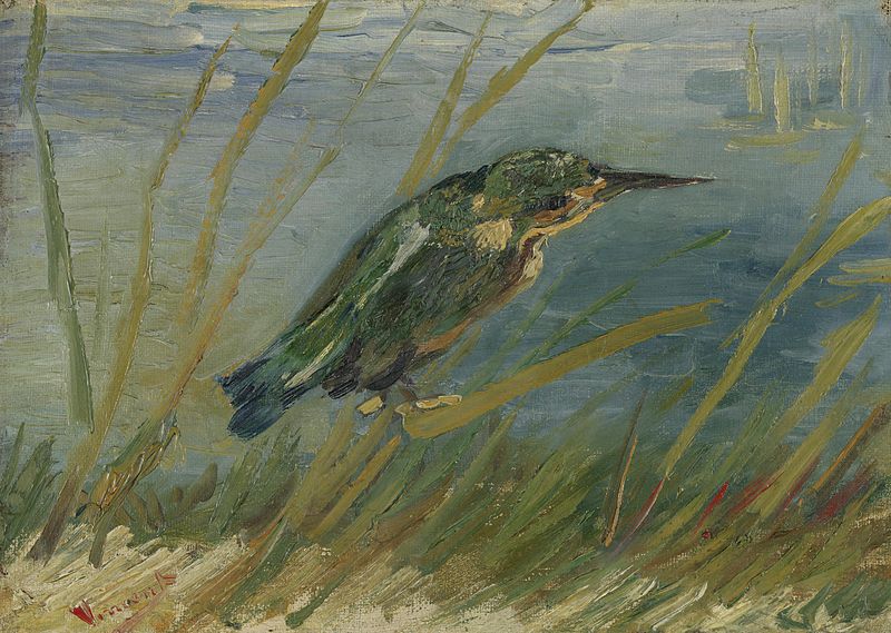  Kingfisher by the Waterside - Van Gogh