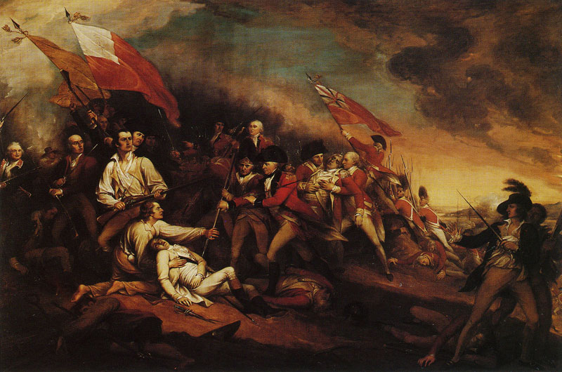 The Death of General Warren at the Battle of Bunkers Hill - John Trumbull