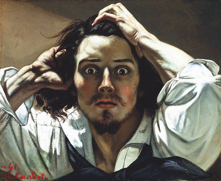 The Desperate Man - Gustave Courbet