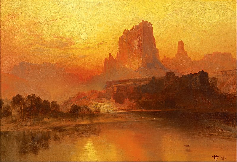 The Golden Hour - Thomas Moran