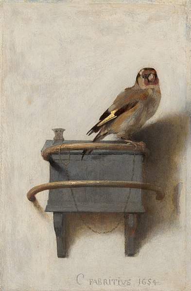 The-Goldfinch Carel-Fabritius