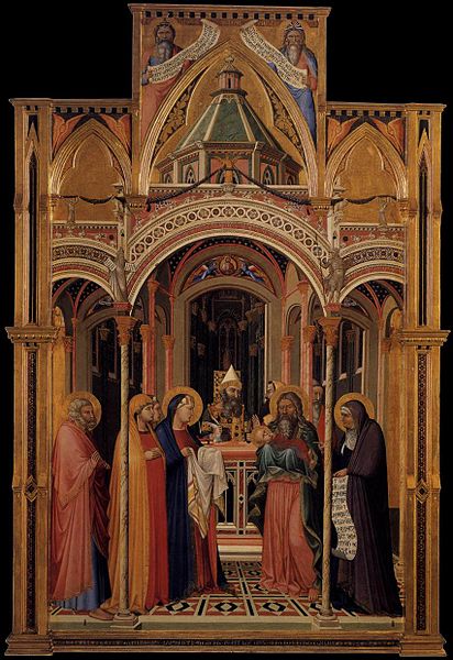 The Presentation in the Temple – Ambrogio Lorenzetti