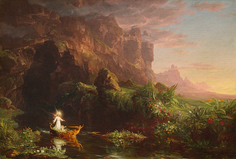  The Voyage of Life, Childhood - Thomas Cole