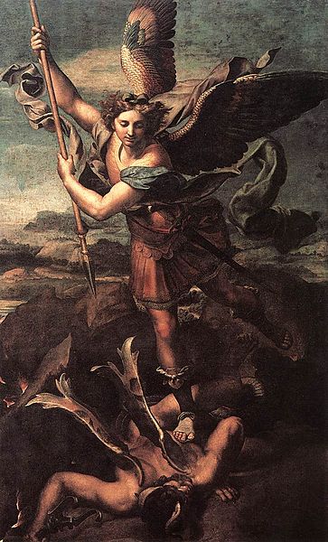 St Michael Vanquishing Satan