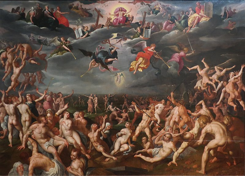 The Last Judgement - Jacob de Backer the Younger