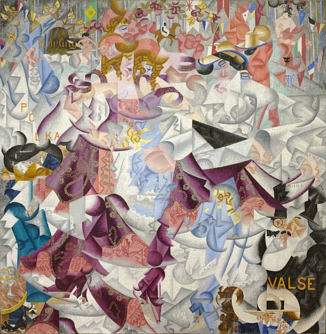 Gino Severini - Dynamic Hieroglyphic of the Bal Tabarin