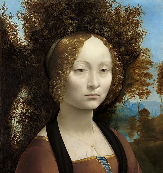 Portrait of Ginevra de Benci