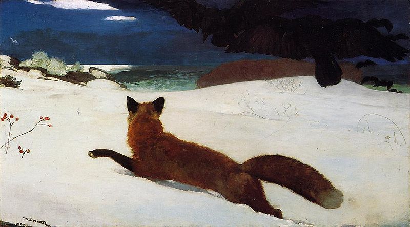 The Fox Hunt - Winslow Homer