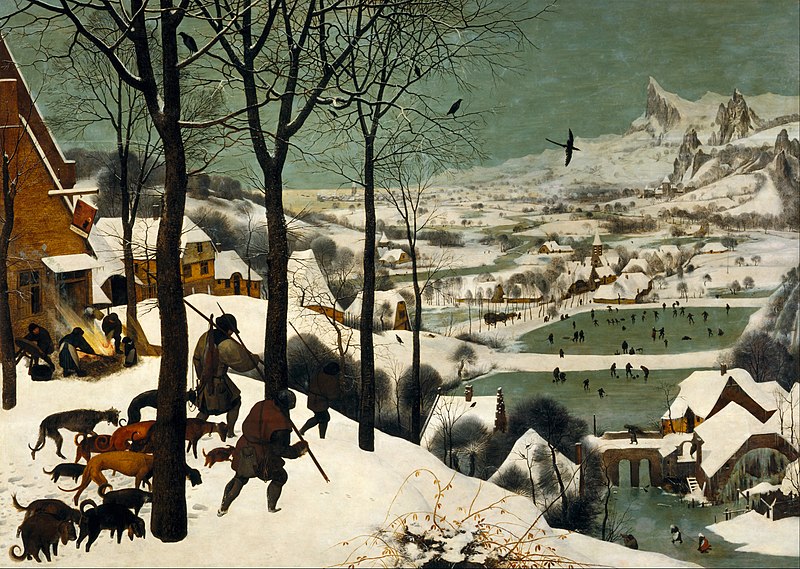 The Hunters in the Snow  – Pieter Bruegel the Elder