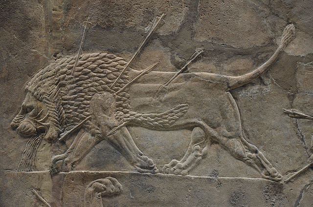 Assyrian low relief