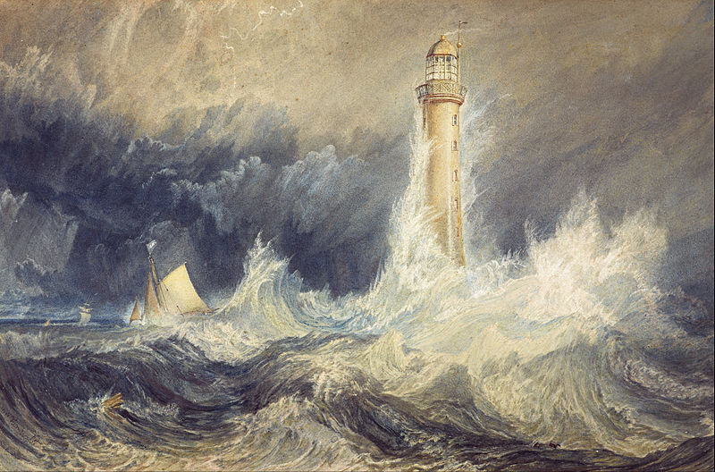 Bell Rock Lighthouse – J.M.W. Turner