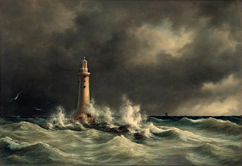 Eddystone Lighthouse – Anton Melbye