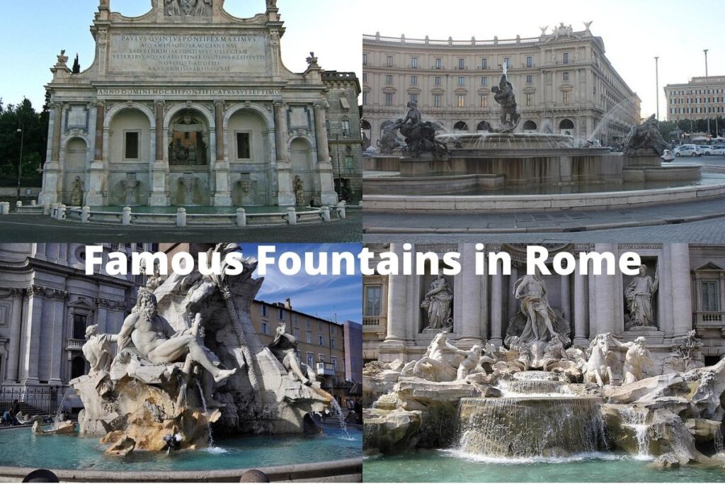 10 Most Famous Fountains in Rome Artst