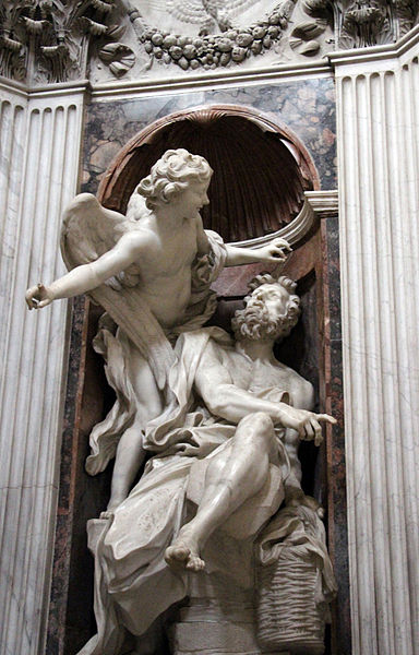 Habakkuk and the Angel - Bernini