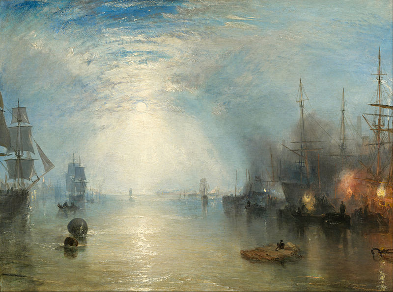 Keelmen Heaving in Coals by Moonlight - Joseph Mallord William Turner