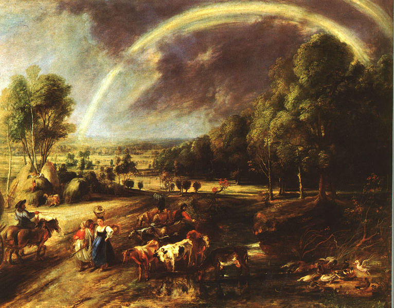  Landscape with a Rainbow – Peter Paul Rubens