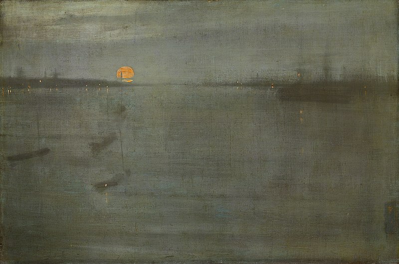 Nocturne, Blue and Gold - Southampton Water - James McNeill Whistler